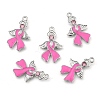 October Breast Cancer Pink Awareness Ribbon LS-ENAM-D001-2-2