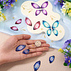 DIY Butterfly Wings Dangle Earring Making Sets DIY-TA0013-28-5