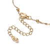 304 Stainless Steel Ball Cable Chain Necklaces NJEW-JN05166-01-5