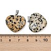Natural Dalmatian Jasper Pendants G-A281-02P-03-3