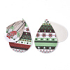 Christmas Theme PU Leather Big Pendants FIND-R080-07-3