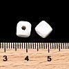 Spray Painted Wooden Beads WOOD-P021-01A-30-4