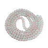 Acrylic Imitation Cat Eye Beads Strands OACR-Q197-01A-11-2