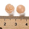 Synthetic Coral Carved Beads CORA-H003-01B-08-3