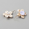 Shell Dangle Earrings EJEW-WH0100-003G-2