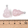 Natural Rose Quartz Pendants G-T144-73I-3