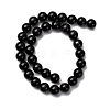 Dyed Natural Blue Tiger Iron Beads Strands G-G286-A03-12mm-3
