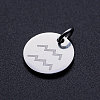 Non-Tarnish 201 Stainless Steel Charms STAS-T049-T643-11P-2