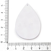 Printed Opaque Acrylic Pendants FIND-K017-16E-3