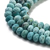 Natural HuBei Turquoise Beads Strands G-G140-B02-03-4