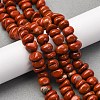 Natural Red Jaseper Beads Strands G-RM250109-B5-1