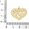 Brass Pendants KK-P293-36G-3