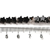 Natural Black Agate Beads Strands G-G085-B42-01-4