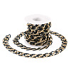 2m Aluminium Two Tone Rhombus Link Chains CHA-TA0001-41BG-2