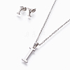 304 Stainless Steel Jewelry Sets X-SJEW-L141-052I-1