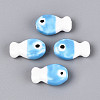 Handmade Porcelain Ceramic Beads PORC-T134-26B-2