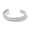 304 Stainless Steel Cuff Bangles for Women BJEW-Z078-13P-2