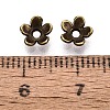 Tibetan Style Alloy Bead Caps MLF1225Y-NF-3