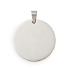 304 Stainless Steel Pendants SA-E001-11P-1