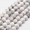 Natural Howlite Beads Strands G-D840-44-12mm-1