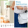 60Pcs 6 Styles Alloy & Glass Pearl Beaded Pendants PALLOY-TAC0162-9