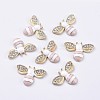 Alloy Enamel Cabochons ENAM-WH0047-44A-1