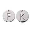 201 Stainless Steel Charms STAS-Q201-T051P-2
