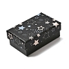 Star Print Paperboard Jewelry Gift Boxes CON-K016-01C-1