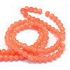 Baking Paint Imitation Jade Glass Round Bead Strands LS-DGLA-Q021-10mm-31-3