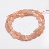 Natural Sunstone Beads Strands G-F521-26-2