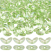 80Pcs Transparent Acrylic Beads TACR-PA0001-17-1