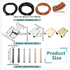 Iron Bolo Tie Slider Clasp DIY-GA0002-99-2