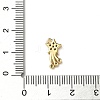 Brass Micro Pave Cubic Zirconia Charms KK-I276-43G-3