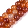 Dyed Natural Agate Beads Strands G-Q606-45A-04-2