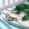 Summer Jewelry Starfish Waist Bead NJEW-C00028-01-3