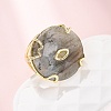 Natural Labradorite Cuff Rings GG-CBA5FCC-02G-07-2
