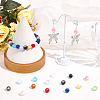 120Pcs Transparent Resin Beads RESI-PA0001-23C-4