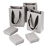 3Pcs Rectangle Paper Jewelry Display Cases CON-TA0001-39C-02-1