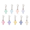 9Pcs Glass Pendant Decorations X1-HJEW-JM03929-02-2