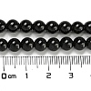 Natural Black Onyx Round Bead Strands G-R198-6mm-3