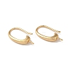 Rack Plating Brass Earring Hooks KK-G480-09LG-1