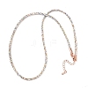 2.5MM Round Nylon Cotton Cord Necklace Making NJEW-C106-01RG-08-1