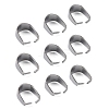 Tarnish Resistant 304 Stainless Steel Snap on Bails LS-STAS-R048-10x7mm-1