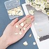 48Pcs 6 Style Brass Charms KK-FH0002-13-3
