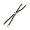Twisted Nylon Cord Silder Bracelets DIY-B066-03P-05-1