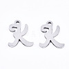 Non-Tarnish 201 Stainless Steel Charms STAS-T044-217P-K-1