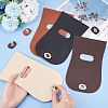   4Pcs 4 Colors PU Imitation Leather Sew on Bag Covers FIND-PH0006-36-2