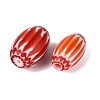 Handmade Millefiori Glass Barrel Beads LS-LA-N002-15F-3