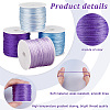   4 Rolls 4 Colors Nylon Thread NWIR-PH0002-21-4