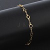 4.5MM 304 Stainless Steel Ring Link Chain Bracelets SA-CBA2696-24G-2